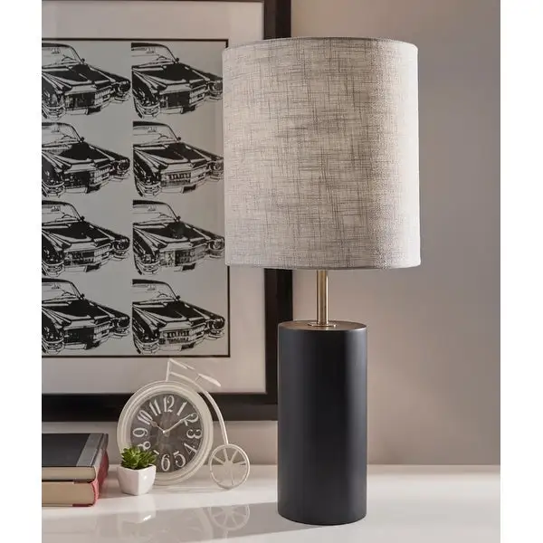 Adesso Wooden Dean Table Lamp