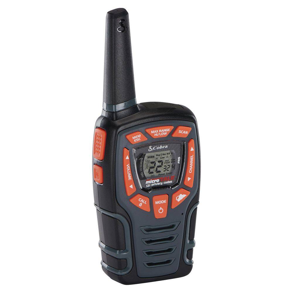 Cobra Weather-Resistant 28-Mile Range 2-Way Radio (2-Pack) ACXT545