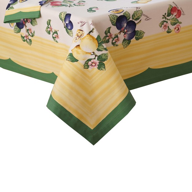 Villeroy amp Boch Garden Cotton Fabric Tablecloth