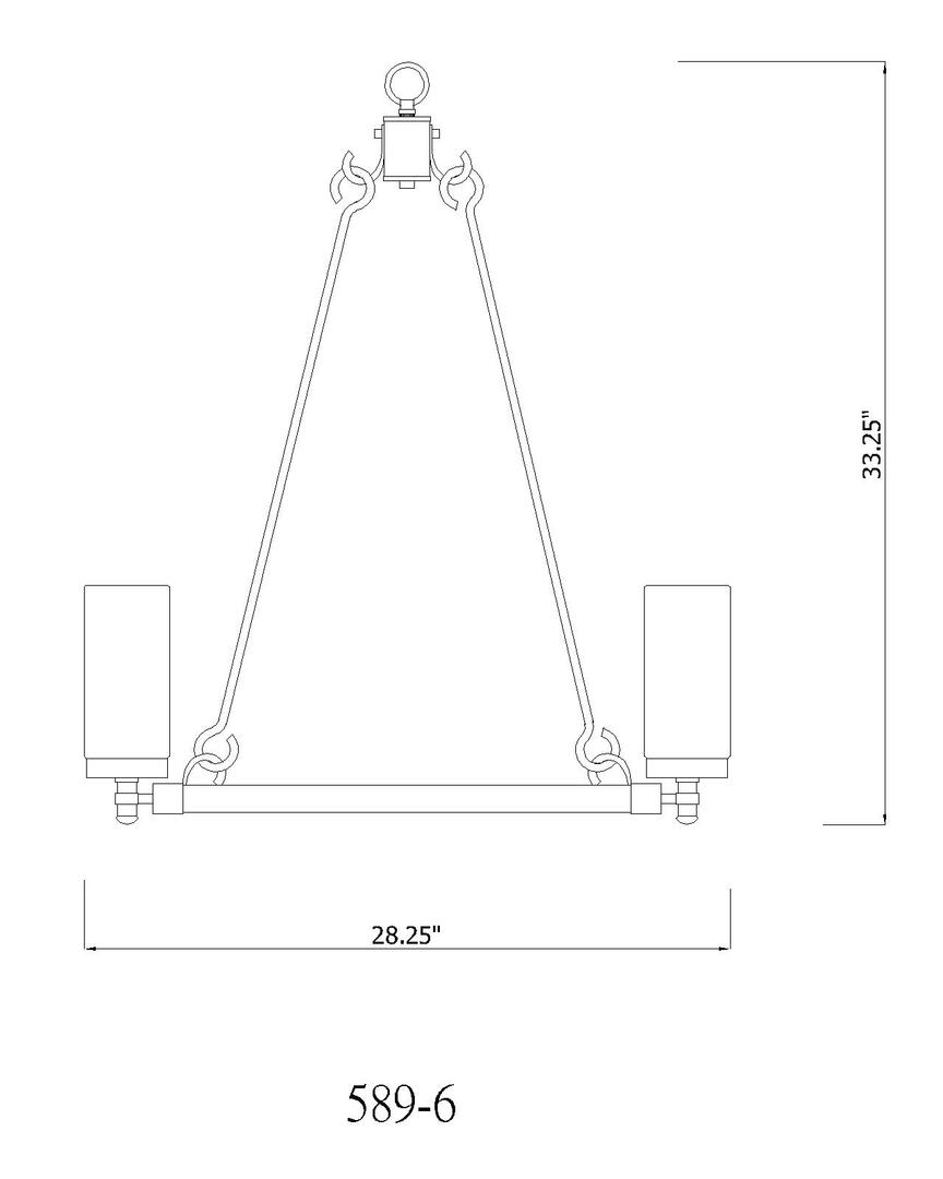 Z-Lite 5896BK