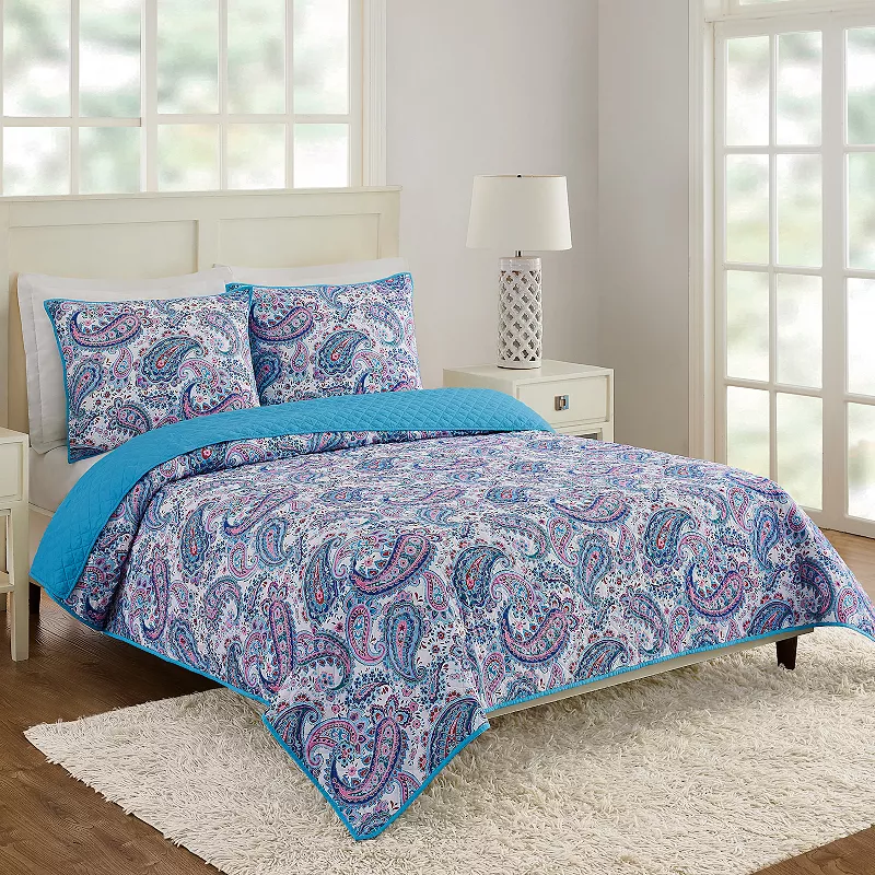 Vera Bradley Haymarket Paisley Quilt and Shams Set