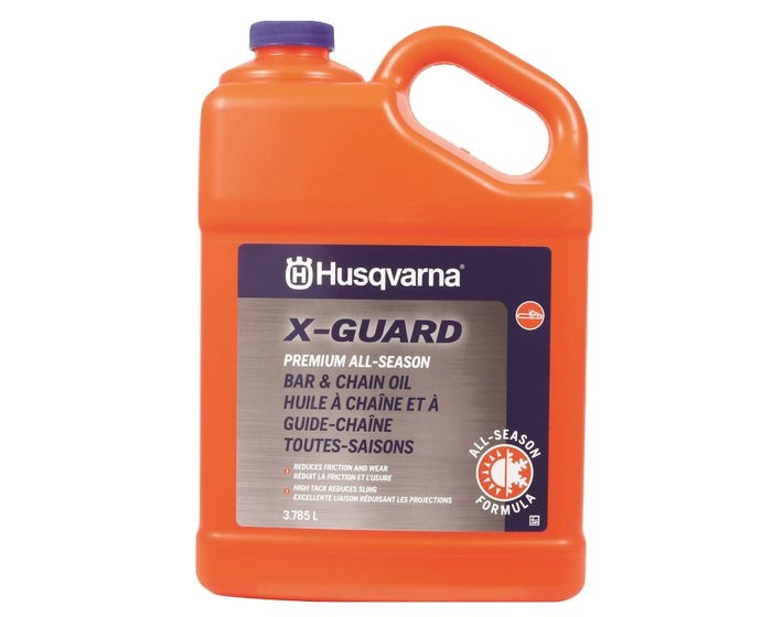 Husqvarna X-Guard Premium All Season Bar  Chain Oil， 1 Gallon - 593272002