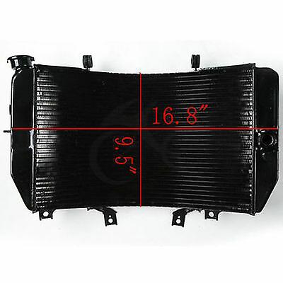 Born Pretty Motorcycle Black Radiator Engine Cooling For Suzuki Gsxr1000 Gsx-r 1000 2003-2004