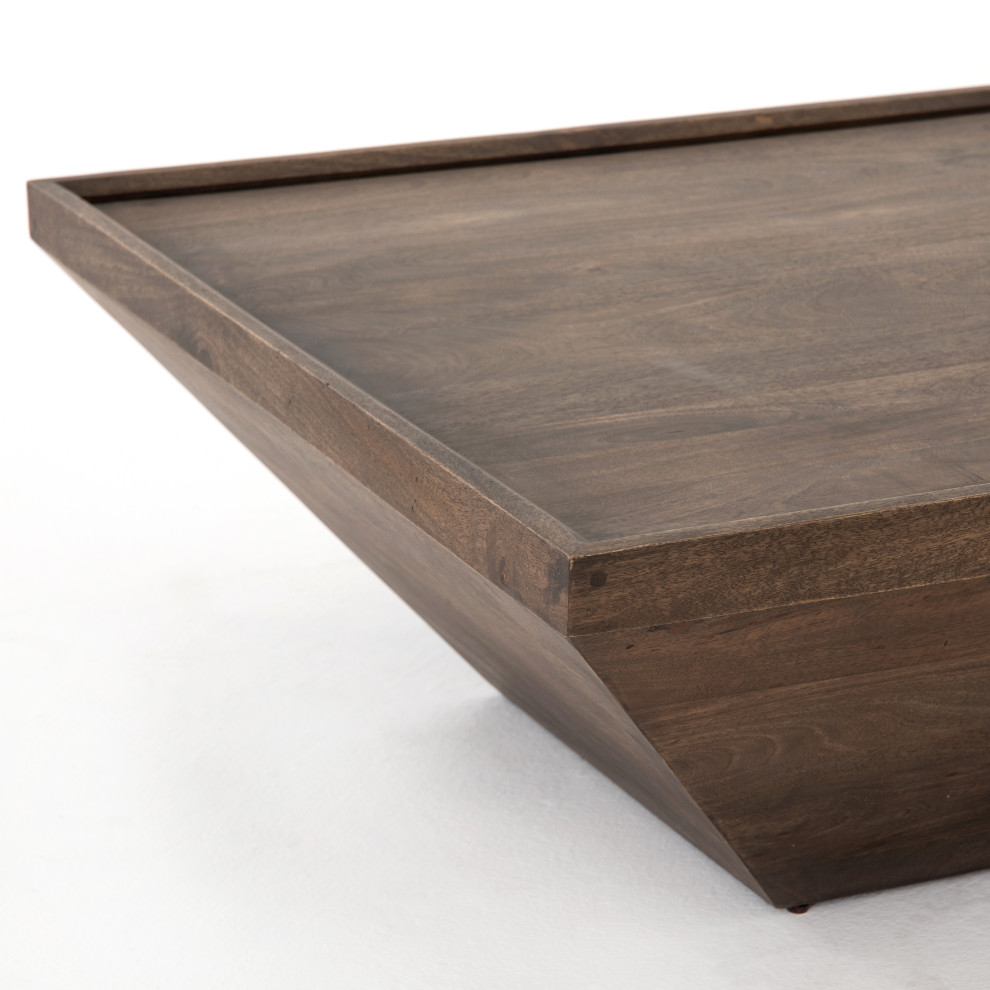 Drake Coffee Table  Aged Brown   Transitional   Coffee Tables   by Four Hands  Houzz