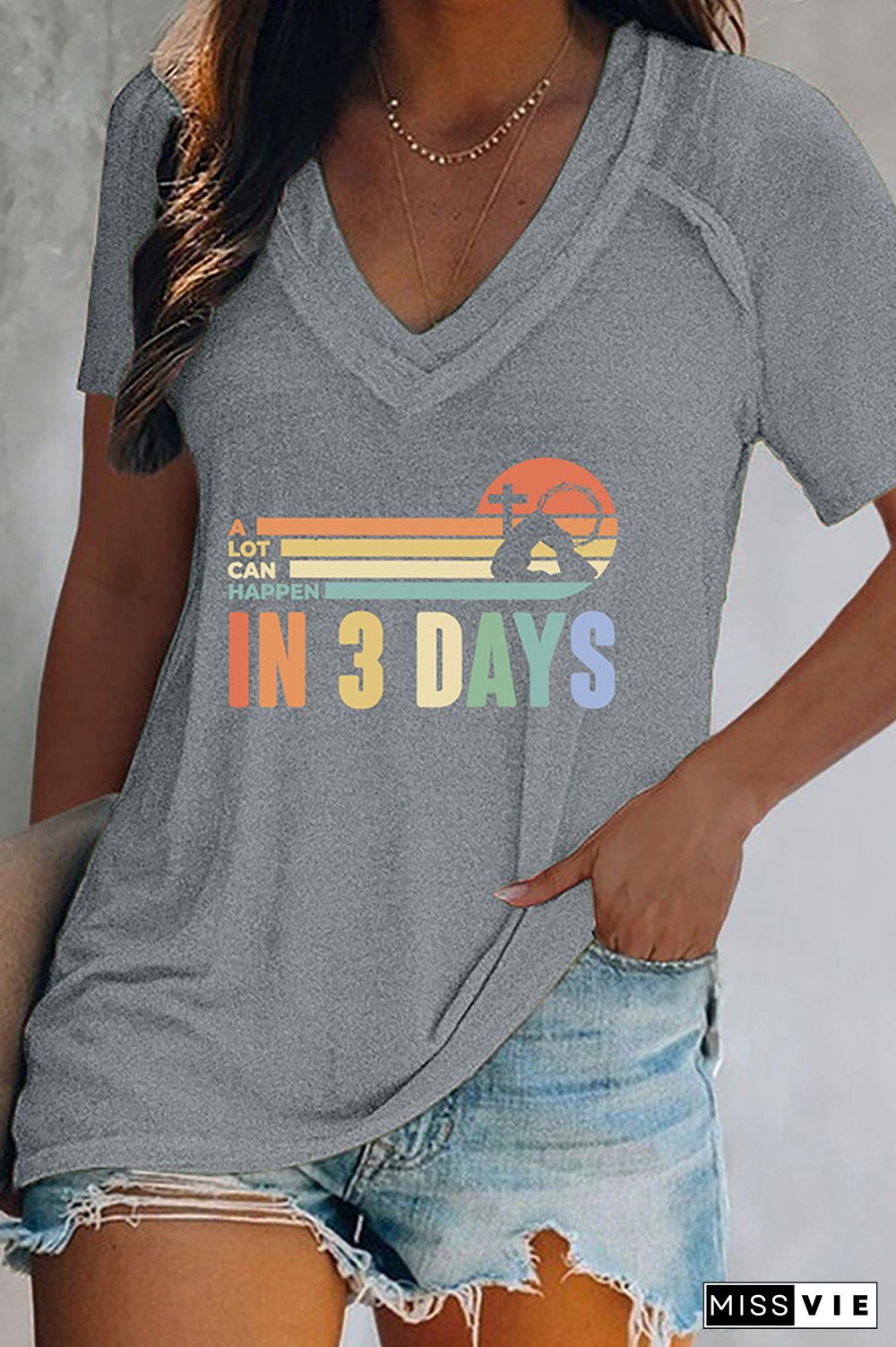 A Lot Can Happen in 3 Days Graphic Tee