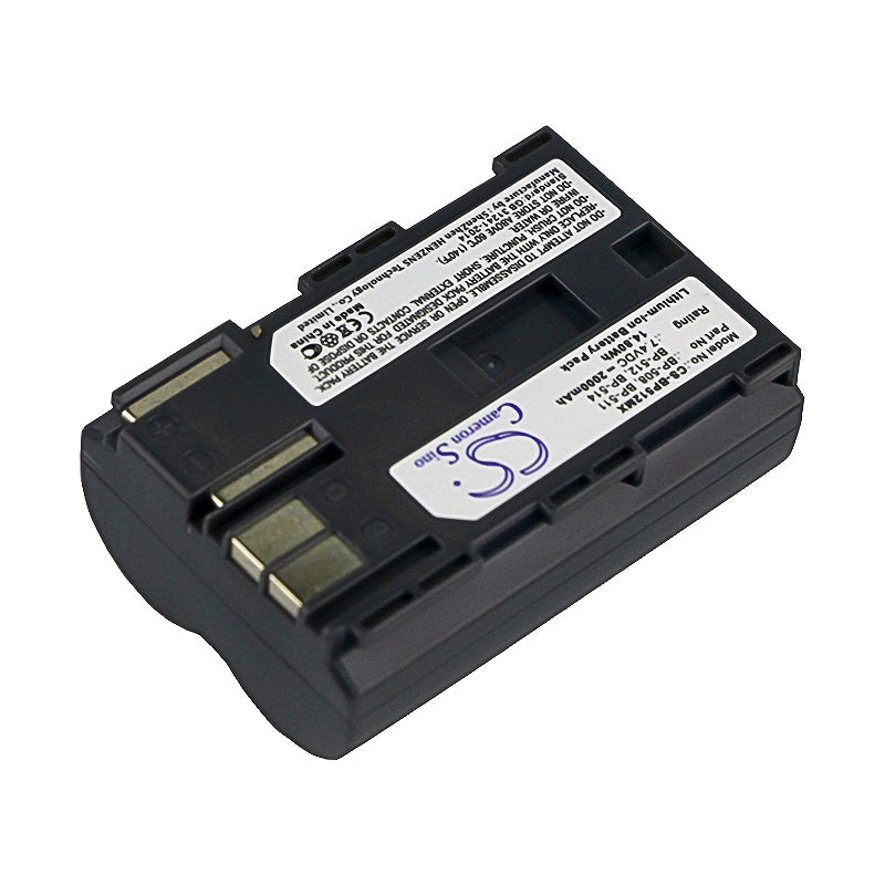 Canon DMMV100X DMMV100Xi DMMV30 DMMV40 2000mAh Replacement Battery BatteryClerkcom Camera