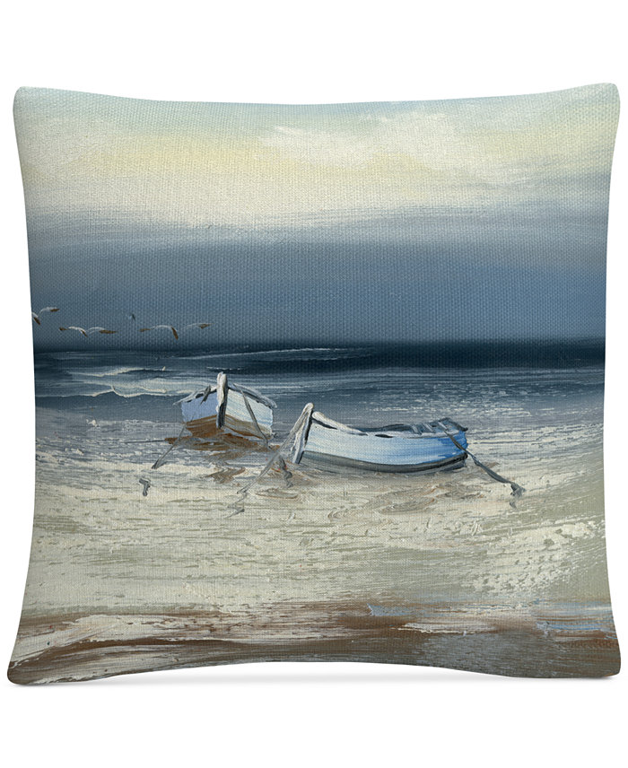 Baldwin Rio Low Tide Decorative Pillow， 16 x 16