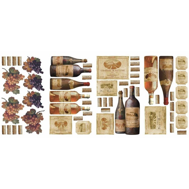 Wine Tasting Peel And Stick Wall Decal Roommates