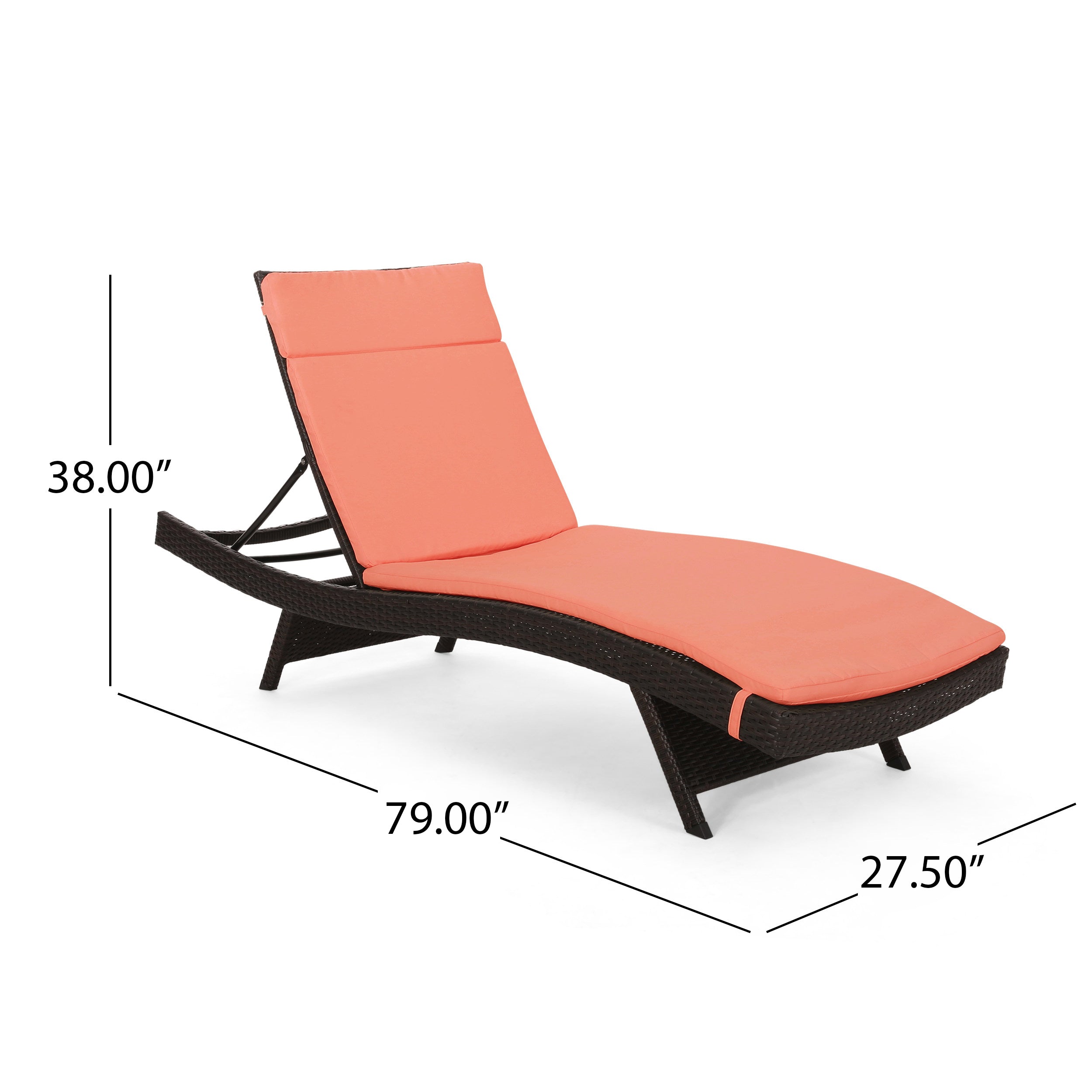 Savana Outdoor Wicker Lounge with Water Resistant Cushion