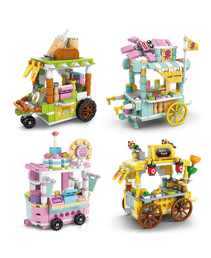 Fun Little Toys Snack Street Building Blocks