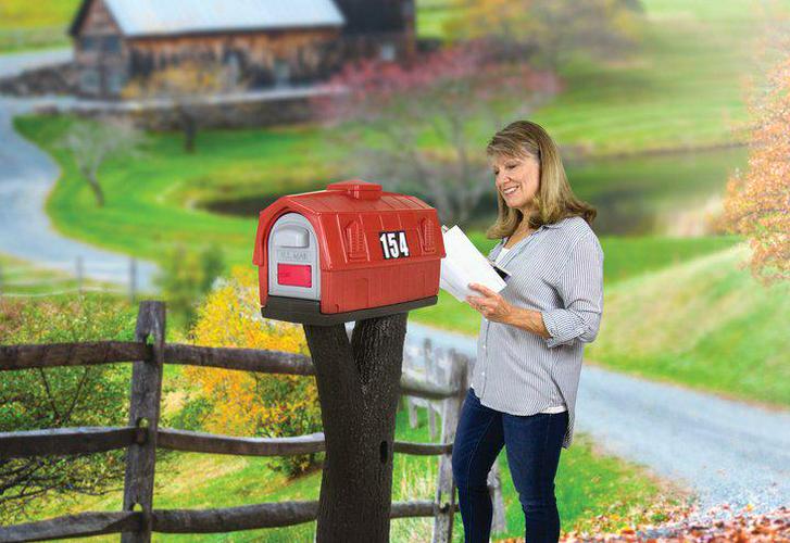 Simplay3 Rustic Barn Mailbox