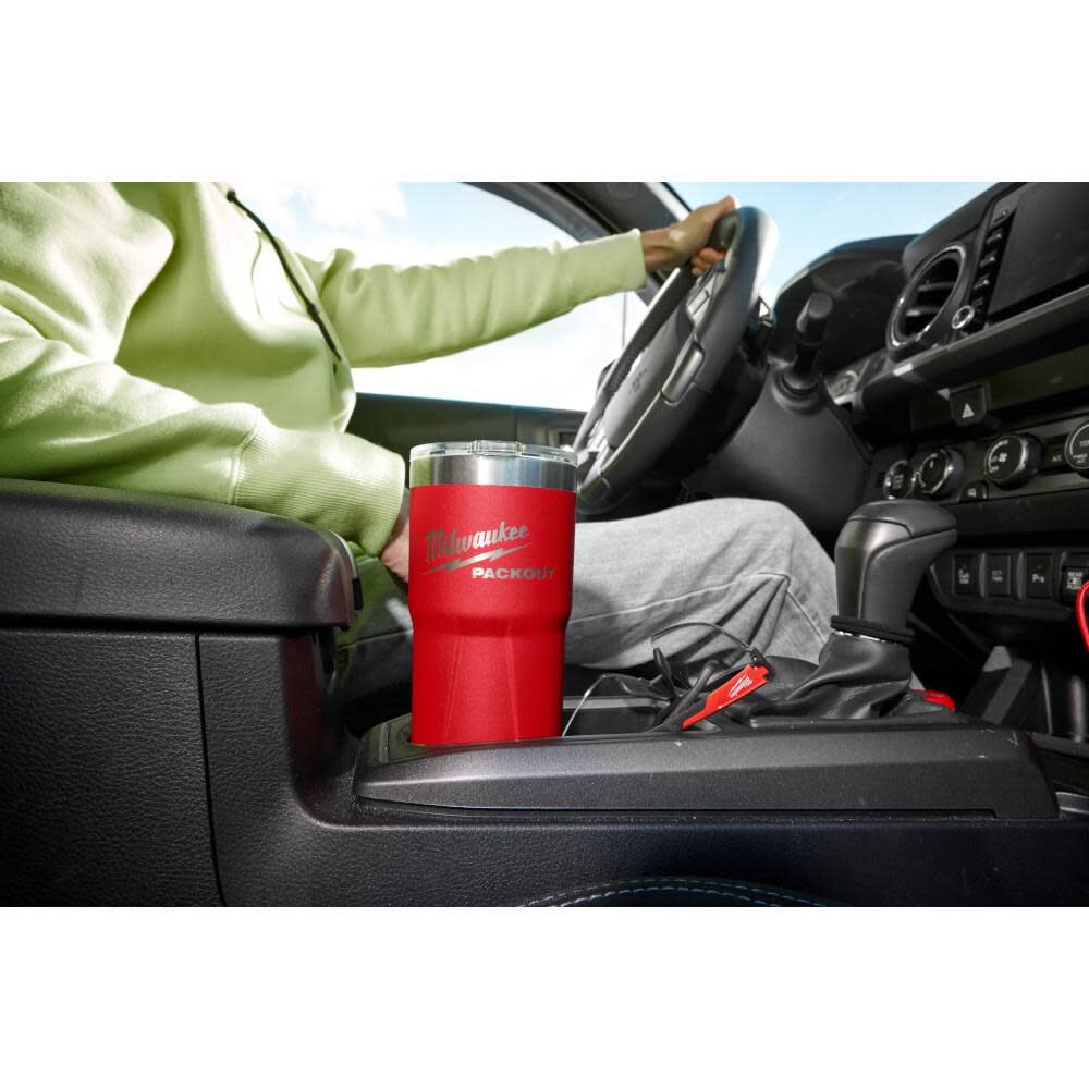 Milwaukee PACKOUT Tumbler Red 20oz 48-22-8392R from Milwaukee