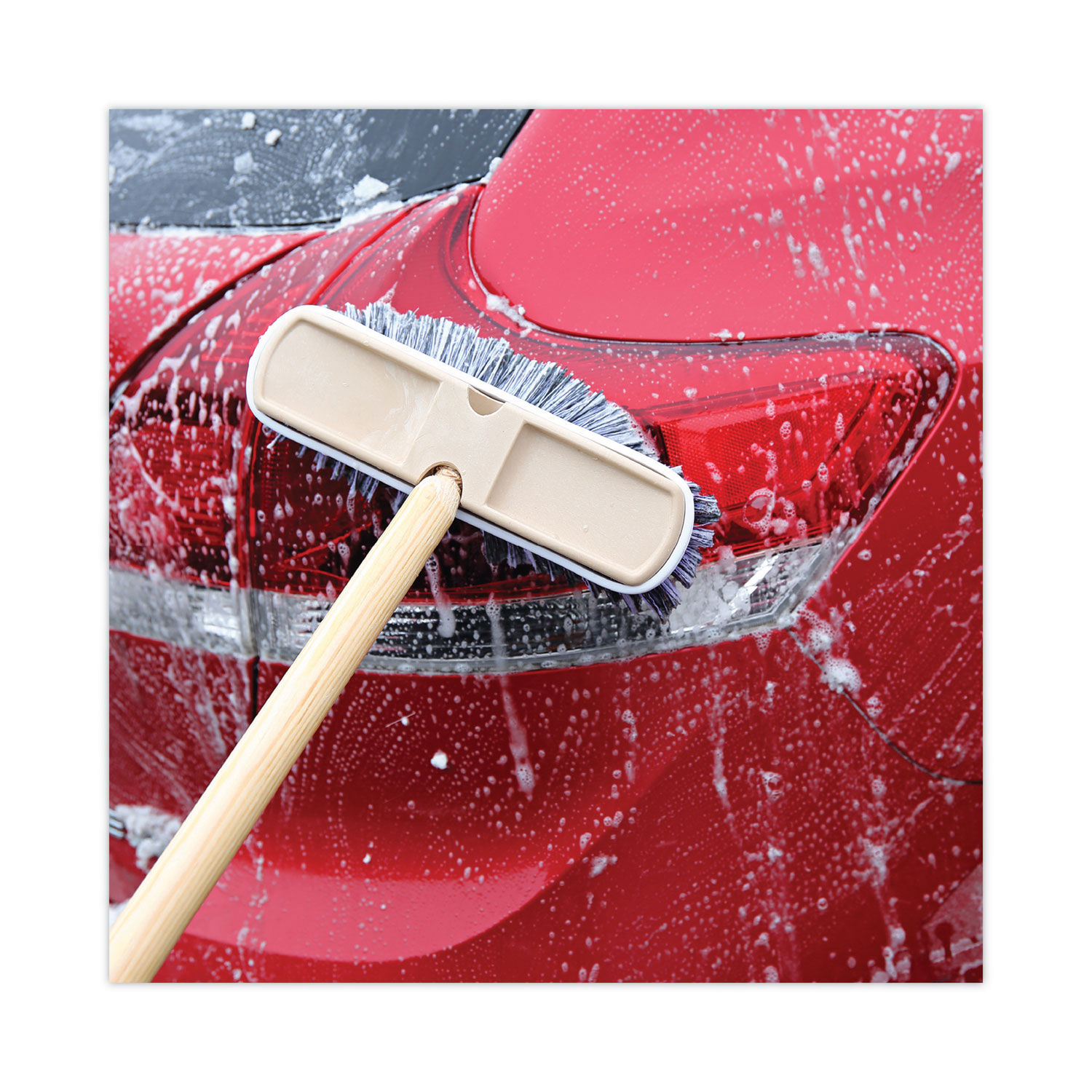 Polystyrene Vehicle Brush with Vinyl Bumper by Boardwalkandreg; BWK8410