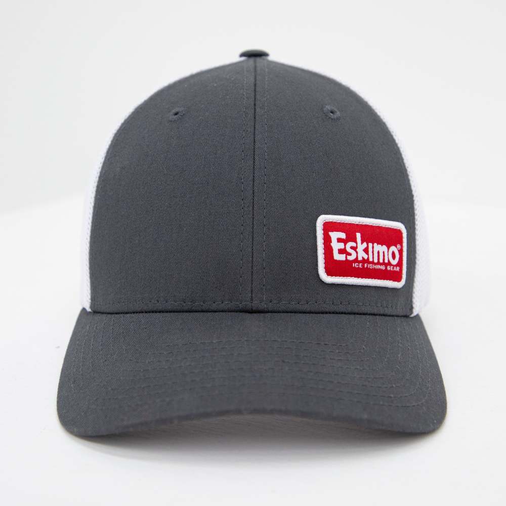 Gray Eskimo Patch Cap， S/M ;