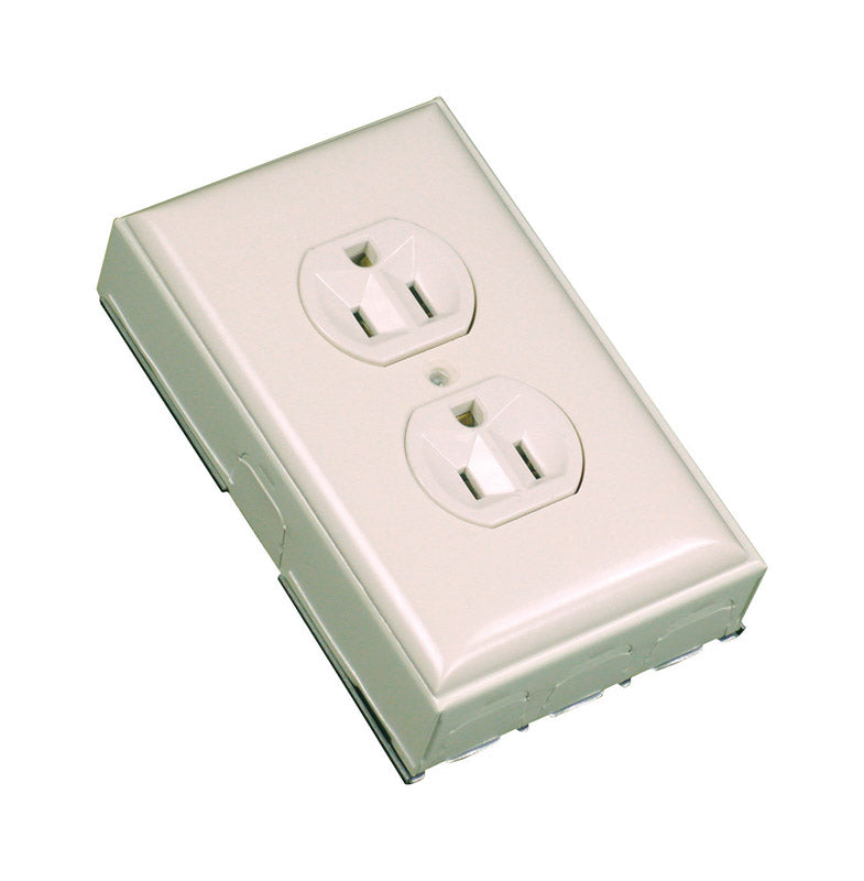 OUTLET BOX W/DPLXFCPLAT