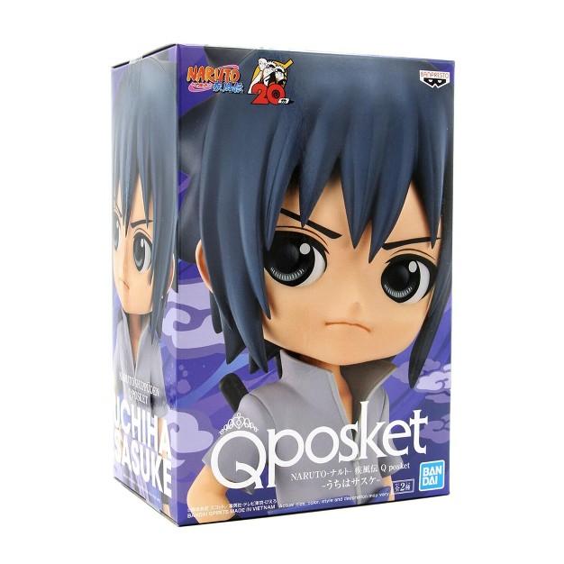 Banpresto Naruto Shippuden Q posket Figure Uchiha Sasuke Ver a