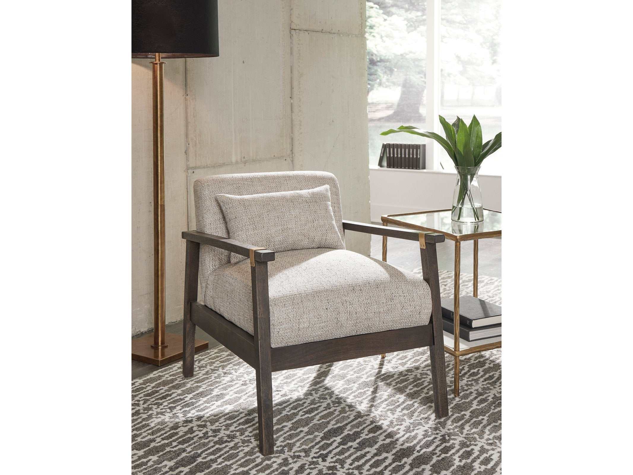 (Online Special Price) Balintmore Cement Accent Chair