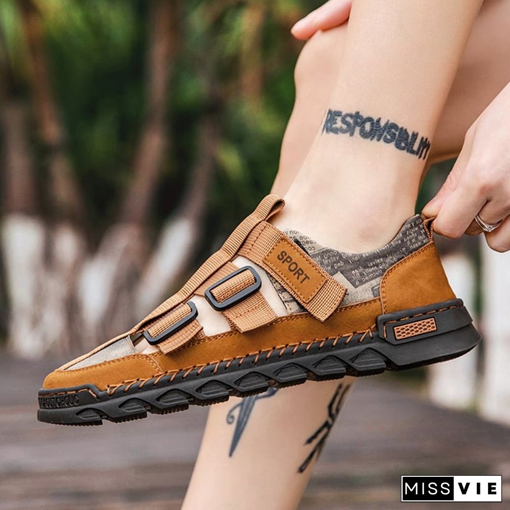 Summer Personality Plus Size Casual Men'S Non-Slip Sandals