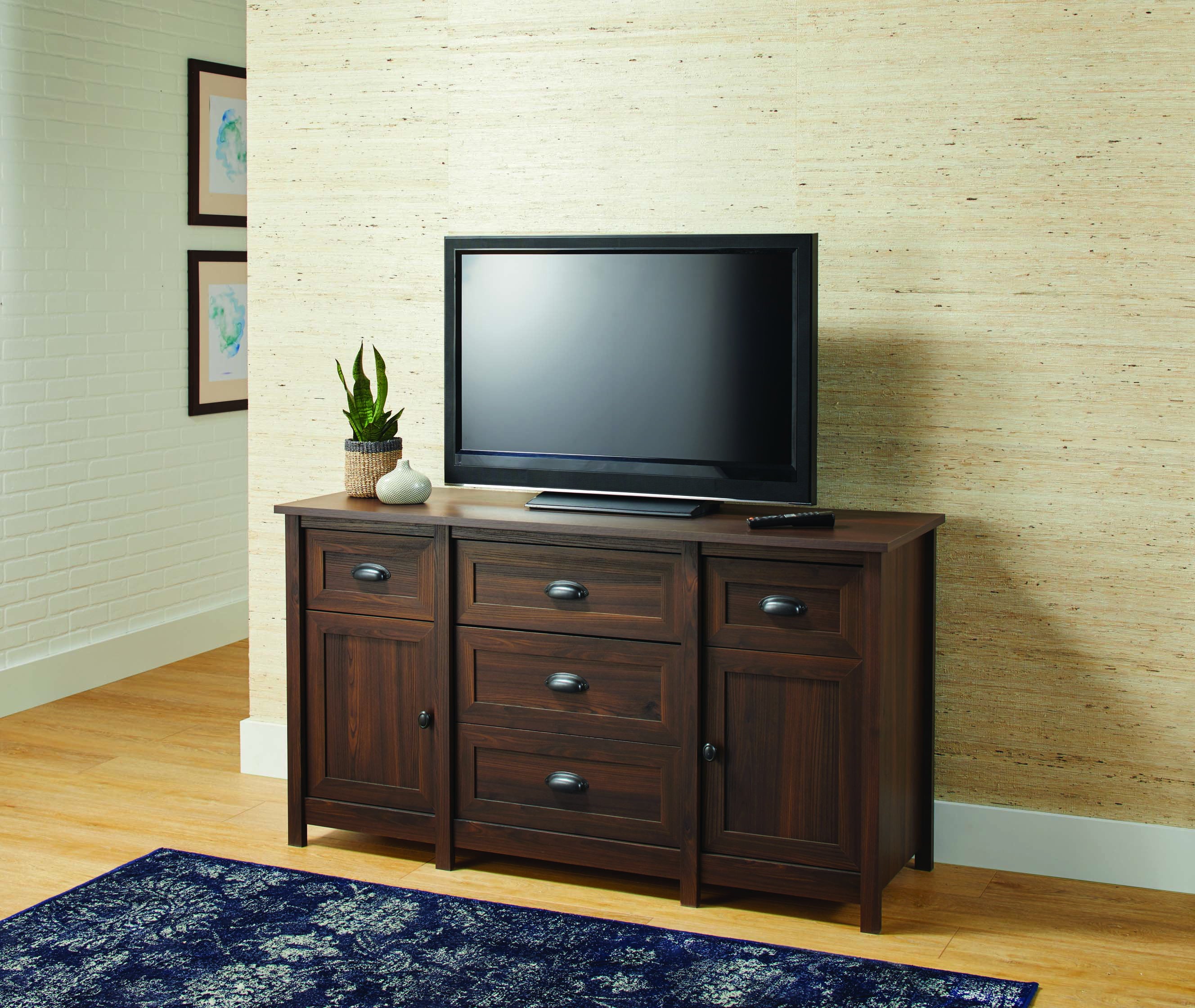 Better Homes & Gardens Lafayette TV Stand, for TVs up to 50, English Walnut Finish