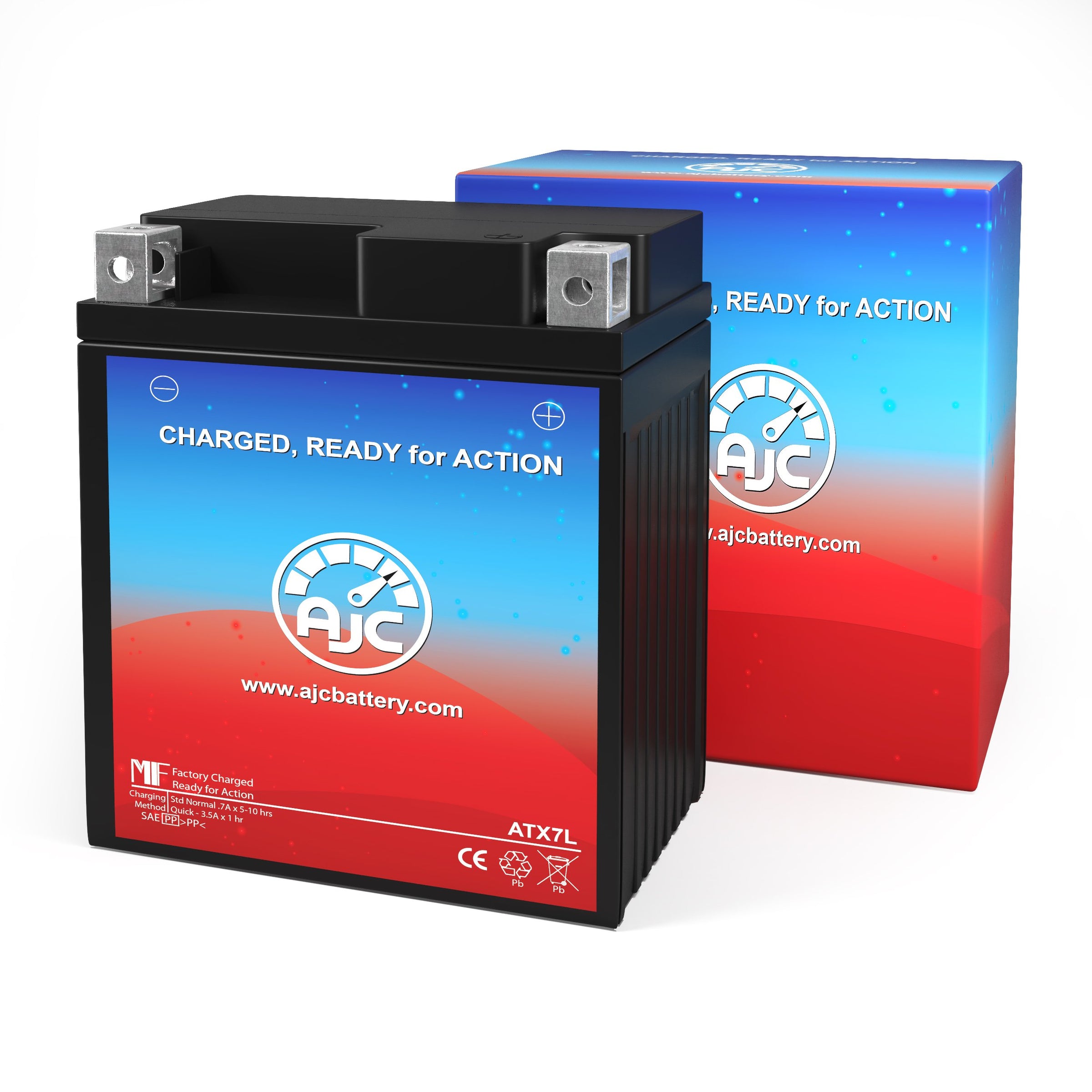 ATK 50 Motorcycle Replacement Battery