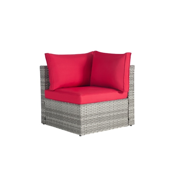 Modular PE Rattan Sofa Set