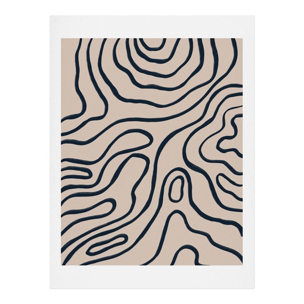 Alisa Galitsyna Topographic Map Art Print Society6