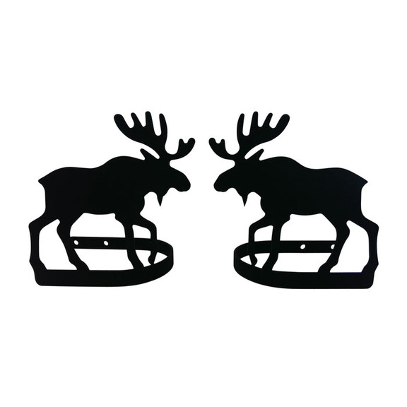 Village Wrought Iron CUR TB 19 Moose   Curtain Tie...