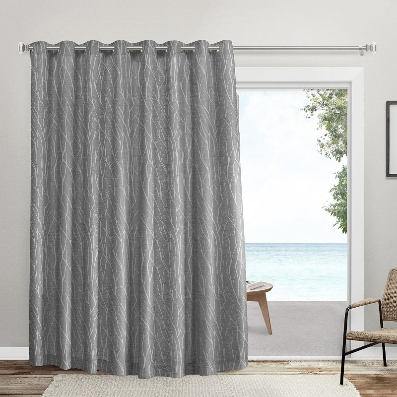 Exclusive Home Forest Hill Patio Woven Blackout Window Curtain