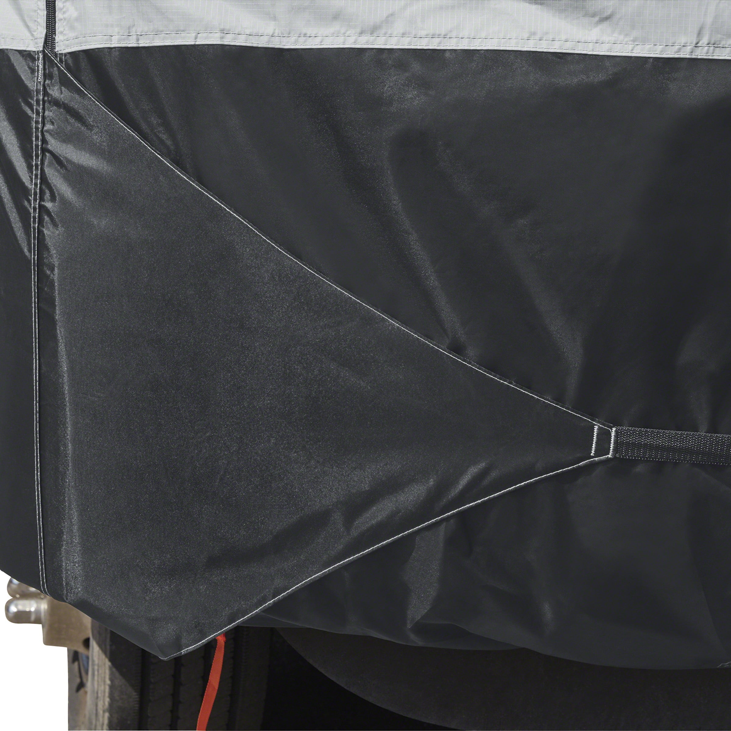 Classic Accessories Over Drive SkyShield Deluxe Water-Repellent Travel Trailer Cover， Fits 15' - 18'L x 114