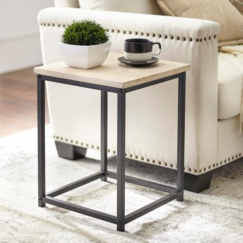 angelo:HOME End Table - Lander (weathered)