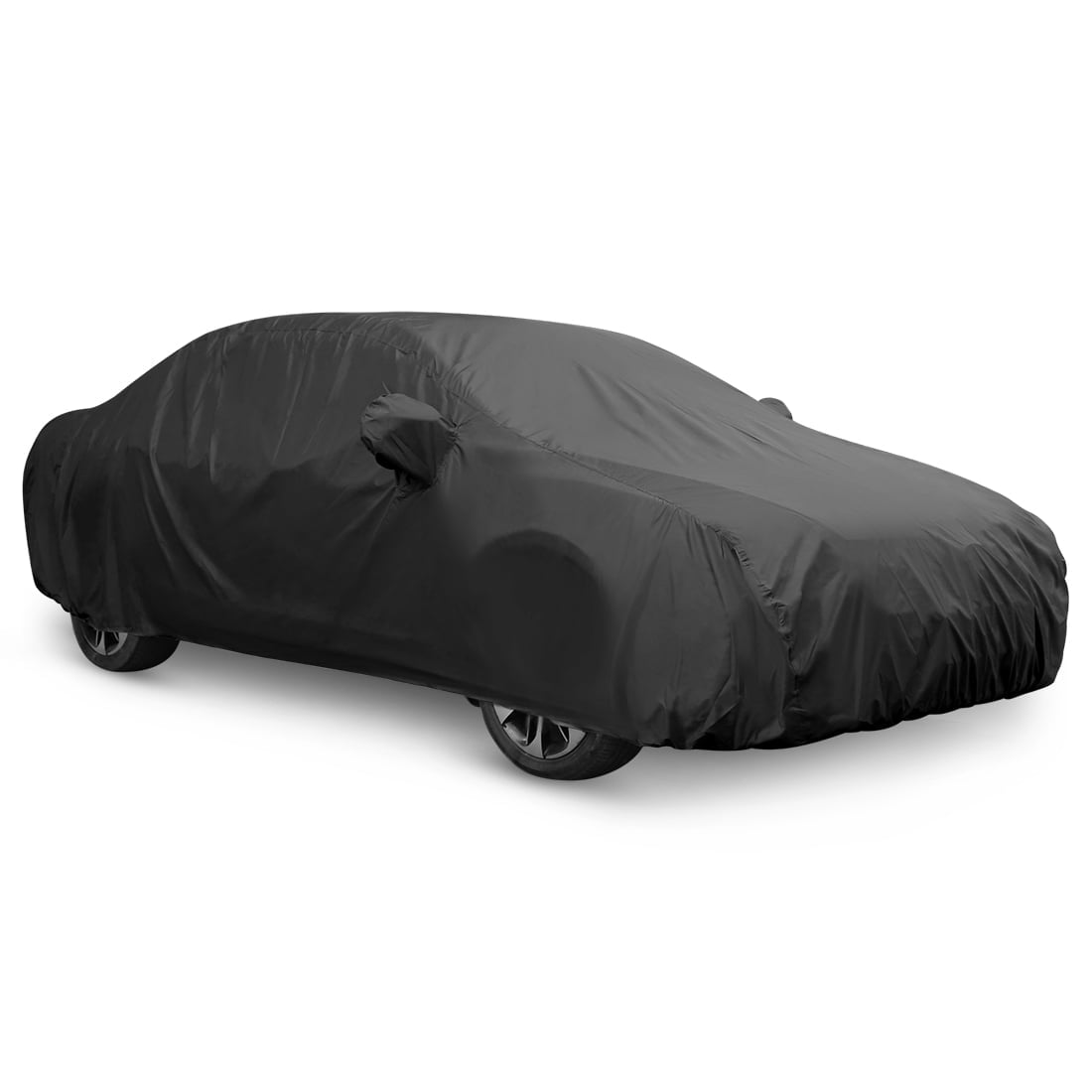 Durable Outdoor Stormproof Waterproof Breathable Black Car Cover for Auto SUV