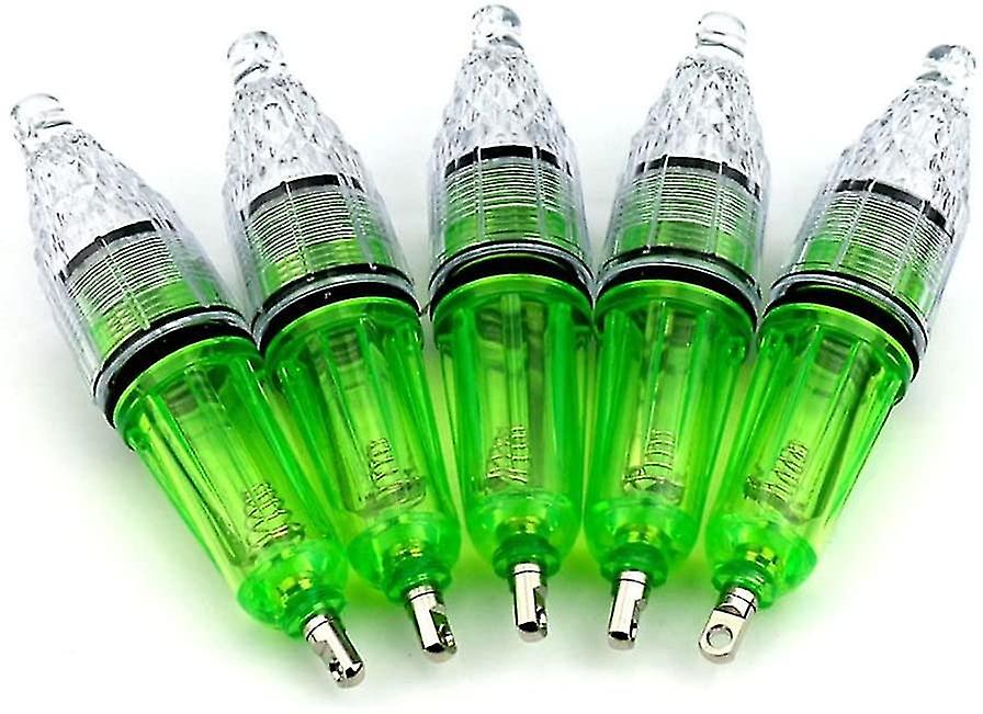 5 Piece Set 4.7 Inches (about 11.9 Cm) Deep And Super Waterproof Led Fishing Light Disco Flashing 7
