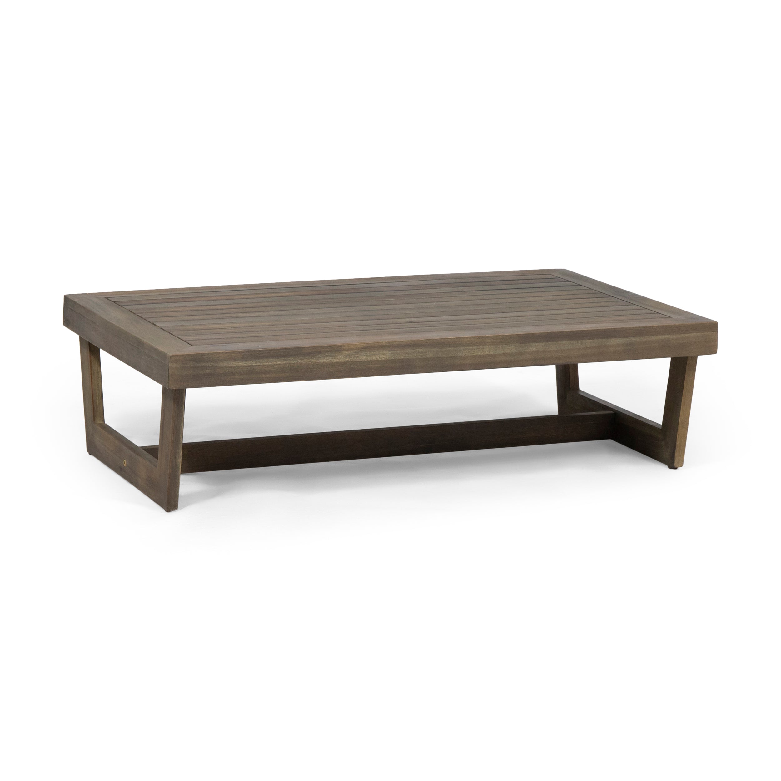 Hannah Outdoor Acacia Wood Coffee Table