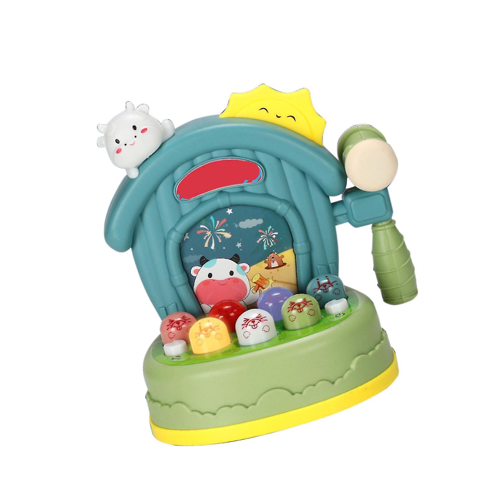 Musical Hammer Toy Pounding Toys Hitting Gopher Educational Hammering Gopher Toy1#