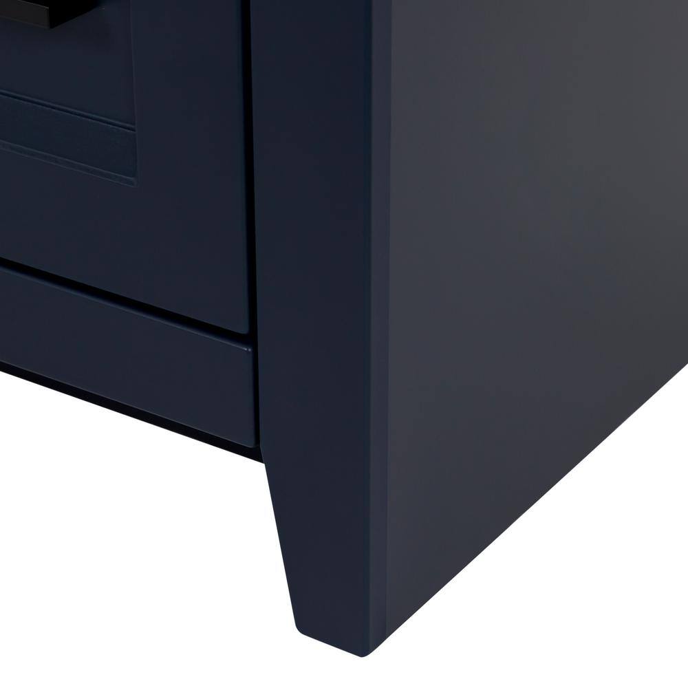 Home Decorators Collection Ridge 30 in. W x 21.6 in. D x 34 in. H Bath Vanity Cabinet without Top in Deep Blue RG30-DB