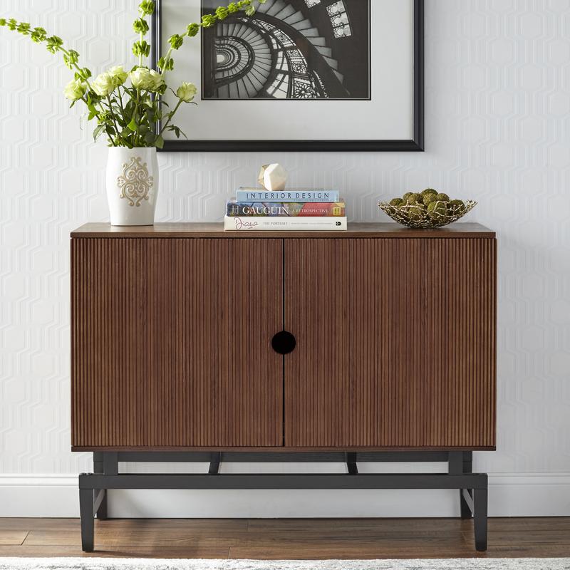 angelo:HOME TV Console/Buffet Cabinet - Luxe (walnut)