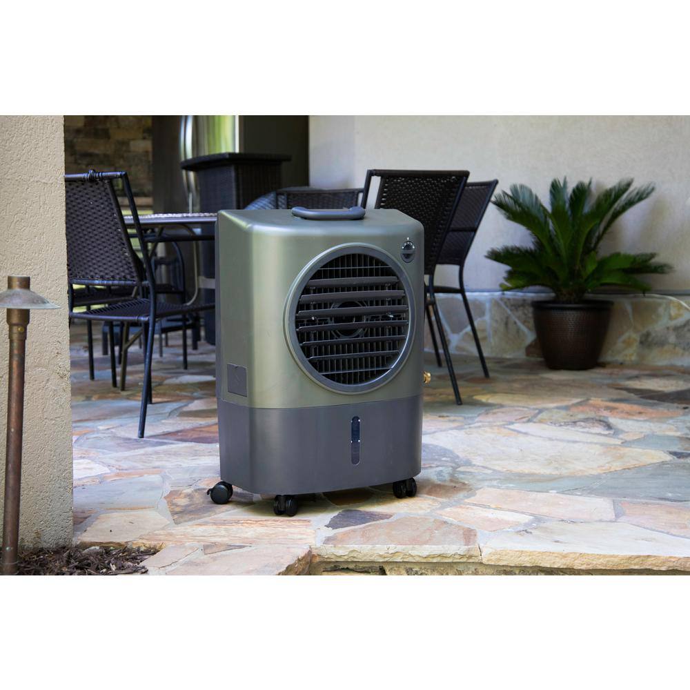 Hessaire 1300 CFM 2-Speed Portable Evaporative Cooler (Swamp Cooler) for 500 sq. ft. in Green MC18V