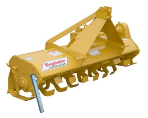 King Kutter 5 Professional Gear Driven Rotary Tiller， Yellow - TG-G-60