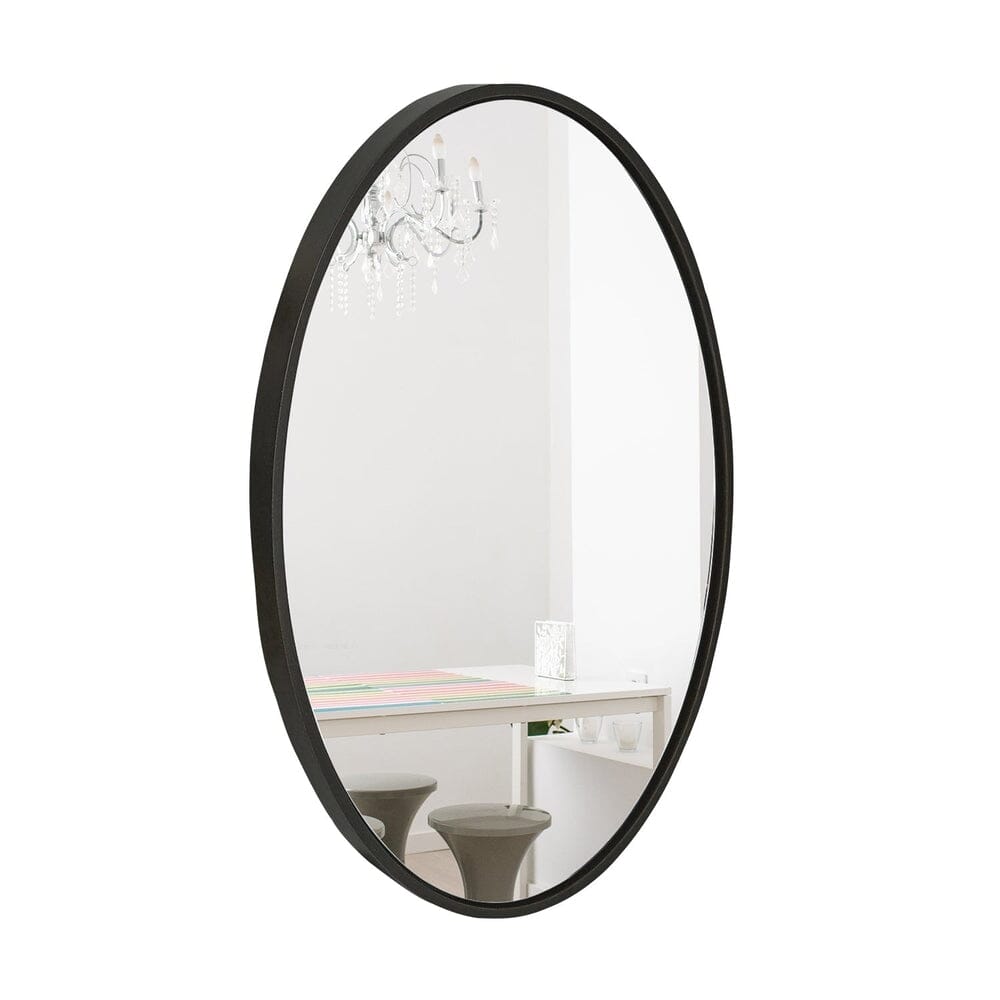 Modern Oval Frame Wall Mirror