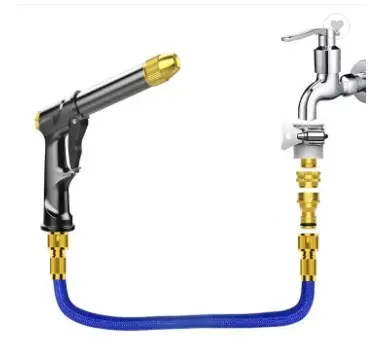 Portable High pressure Water Gun For Cleaning Car Wash Machine Garden Watering Hose Nozzle Sprinkler Foam Water Gun dropshipping