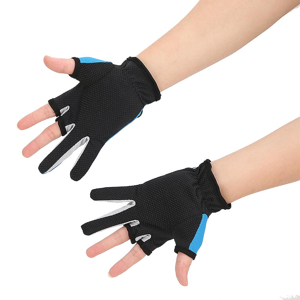 Outdoor Fishinggloves Breathable Sweat Absorbing 3 Fingerless Sun Protection For All Seasonsfishing Gloves