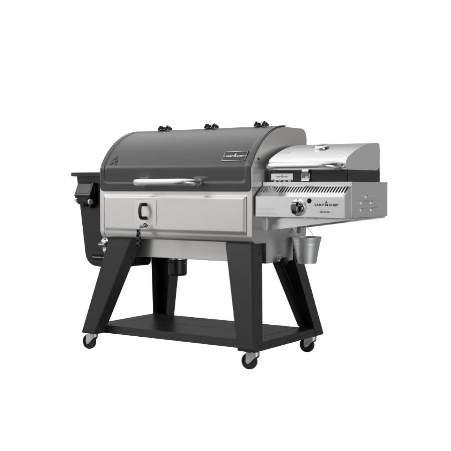 Camp Chef Woodwind Pro WiFi 36-Inch Pellet Grill With Propane Sidekick Sear Box