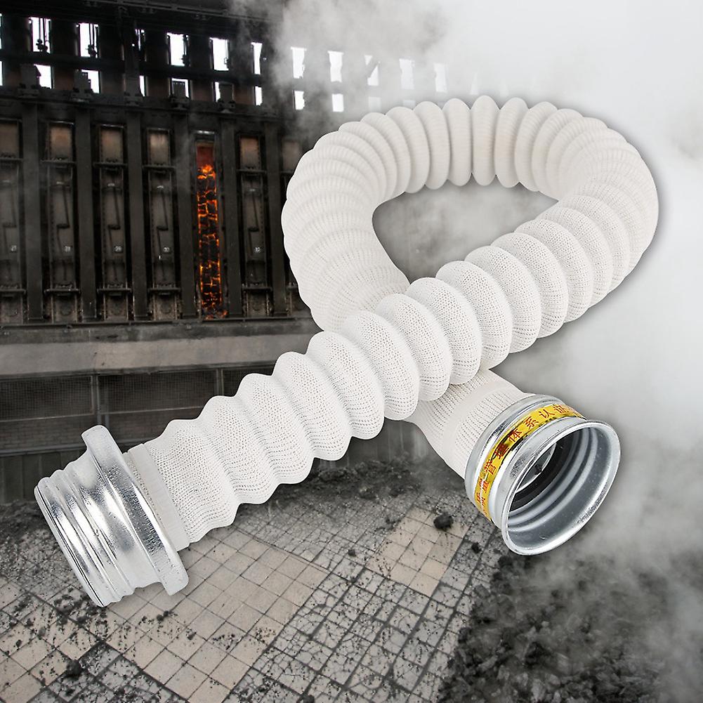 0.5m Rubber Gas Mask Respirator Hose Pipe Tube Connection Between Gas Mask And Filter Canister