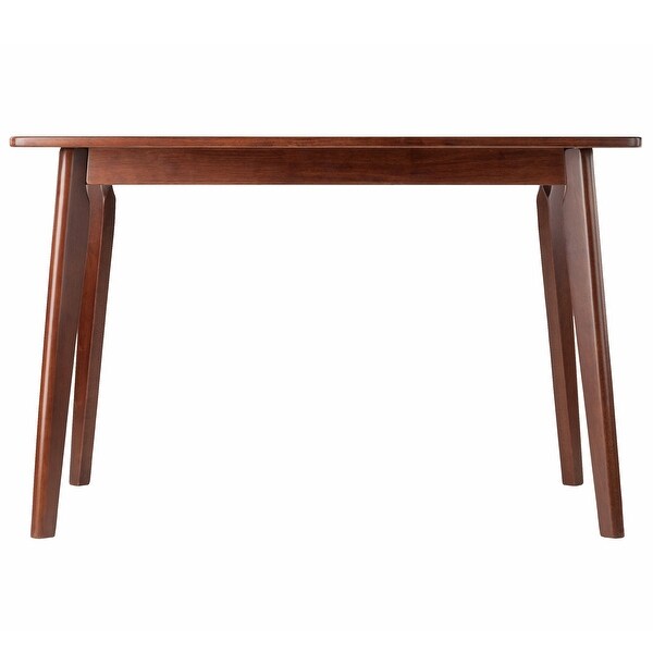 29” Brown Walnut Dining Table