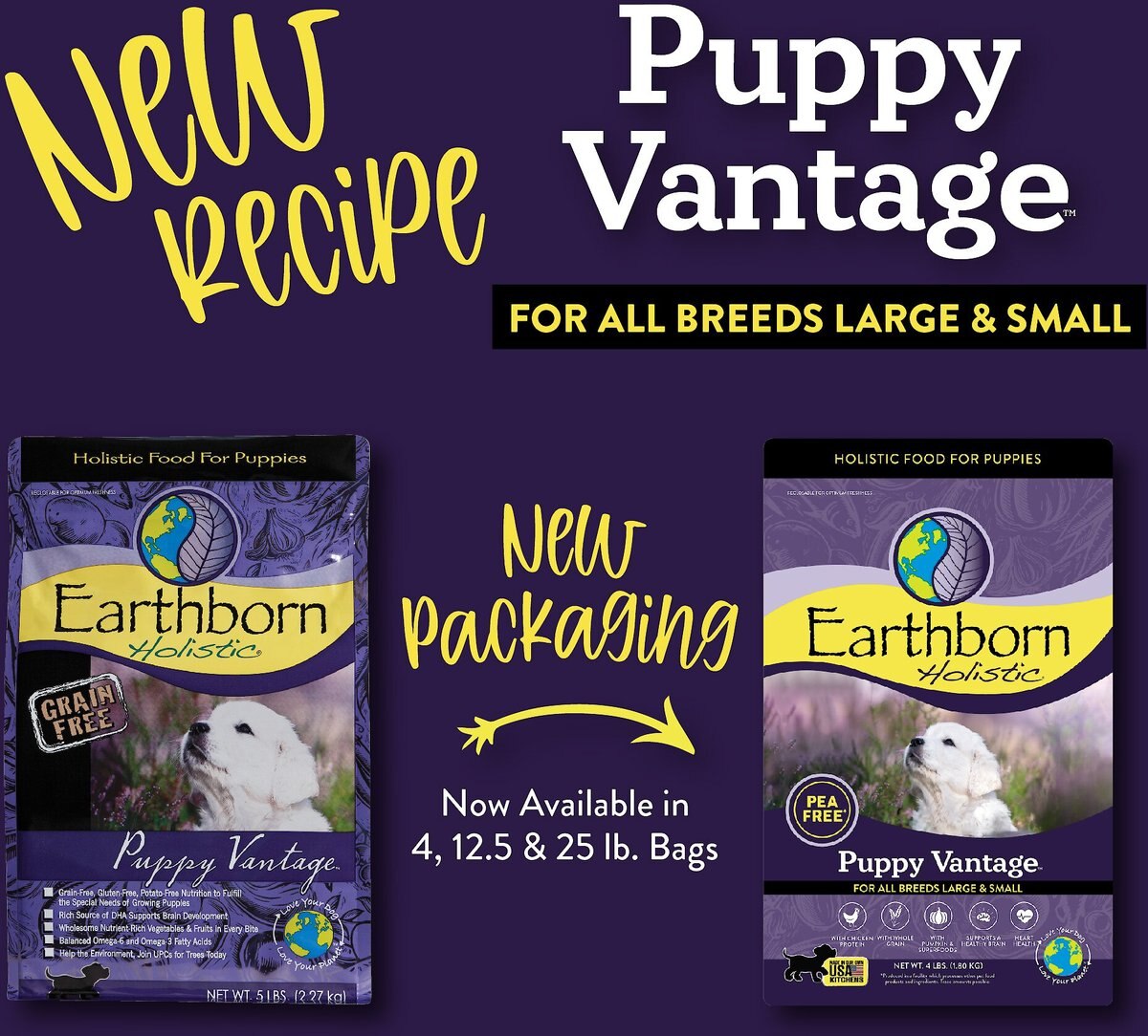 Earthborn Holistic Puppy Vantage Dry Dog Food