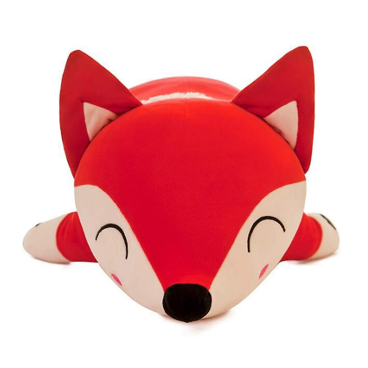 Stuffed Fox Animal Plush Toys Red Animal Stuffed Plushies Super Soft Cute Cuddly Pillow Cushion Stuf