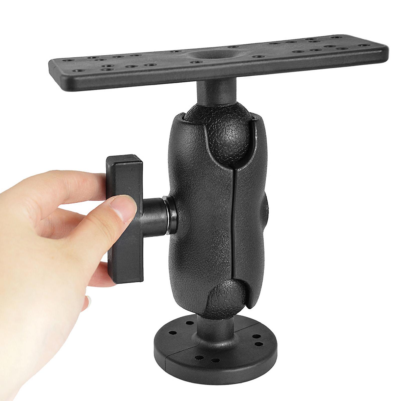 Portable Kayak Fishfinders Holder Fish Finder Ball Mount Base 360 Swivel Fish Finder Mount Fish Finder Kayak Accessory No.178063