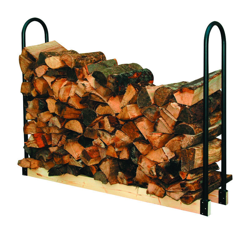 LOG RACK 4'-8' ADJ BLK