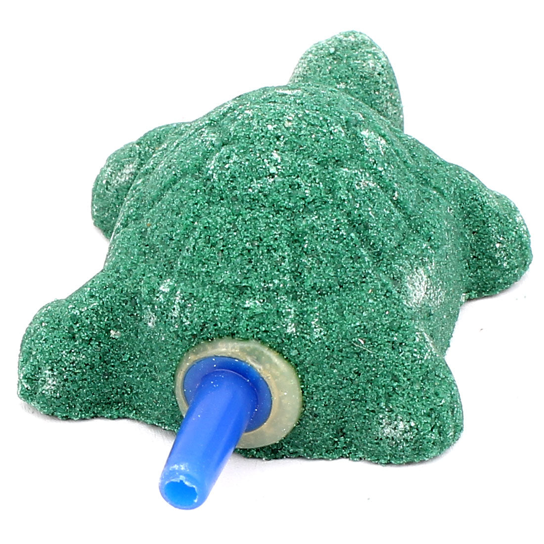 Aquarium Pond Pump Tortoise Shaped Air Bubble Stone Aerator Dark Green