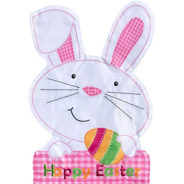 Briarwood Lane Easter Bunny Applique Garden Flag Holiday Sclupted